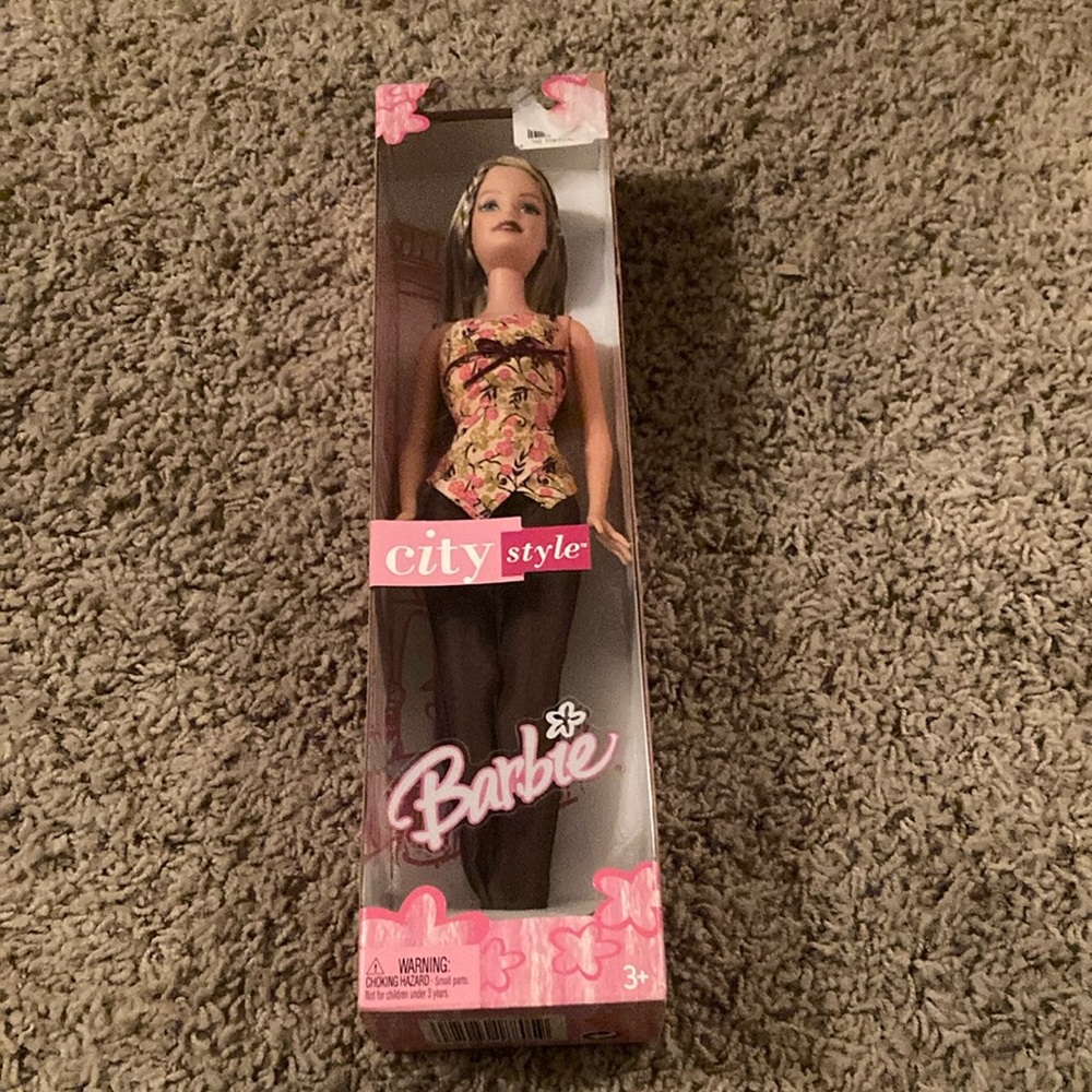 New Barbie City Style Doll new